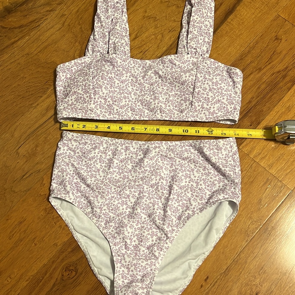 Ditsy Floral Print High Waisted Bikini - Picture 5 of 12